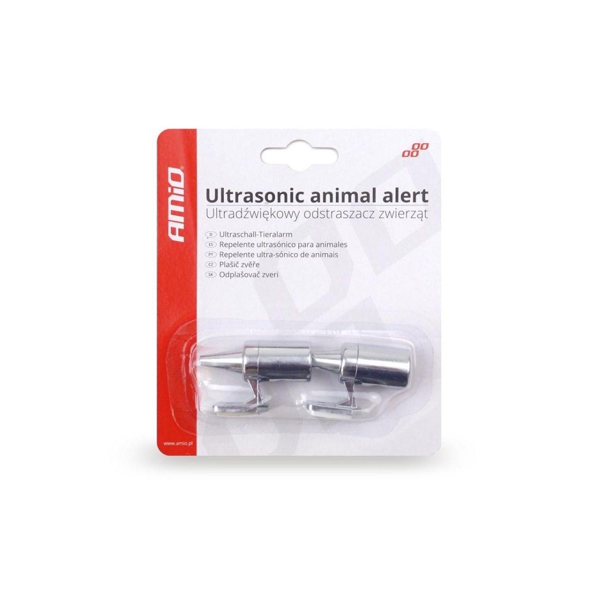 Fluier Cu Ultrasunete Pentru Indepartarea Animalelor Ultrasonic Repeller Chrome