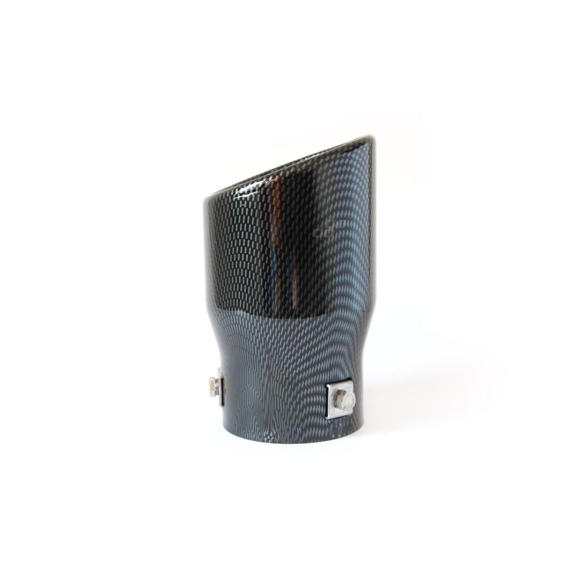 Ornament Toba Esapament Din Otel Inoxidabil Mt 007C Cu Finisaj Carbon