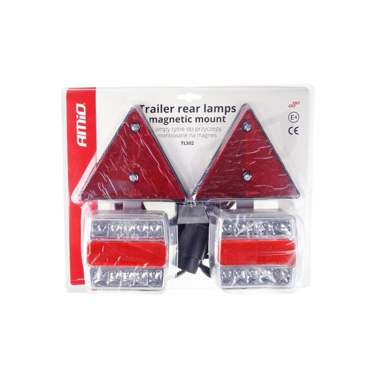 Lampi Spate Cu Magnet Pentru Remorca 02140