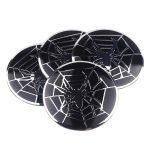 Set 4 buc. ornament central janta, model "Spider", diametru 5cm - imagine 2