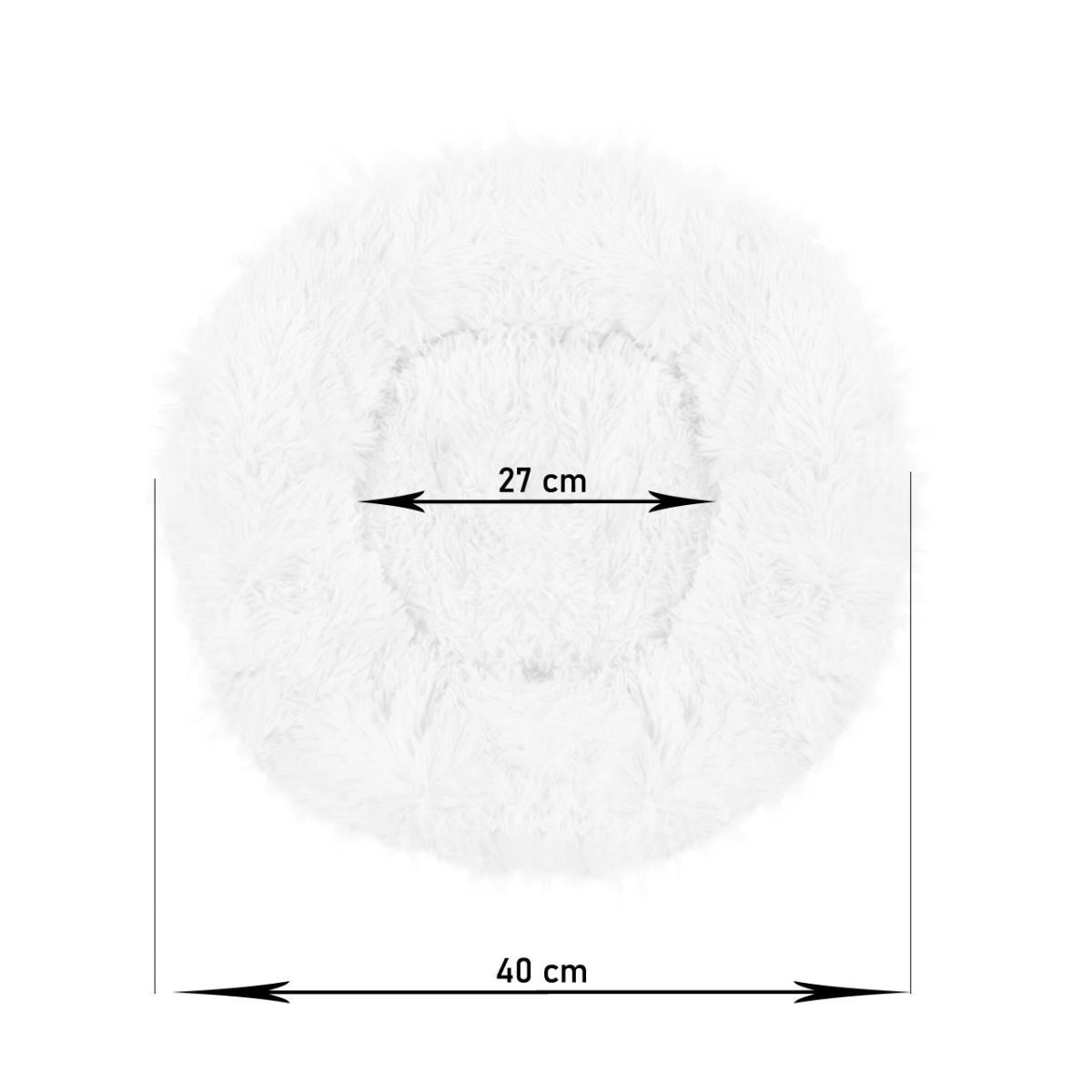 Culcus Moale, Pentru Caine/Pisica, Cafeniu, 40 Cm