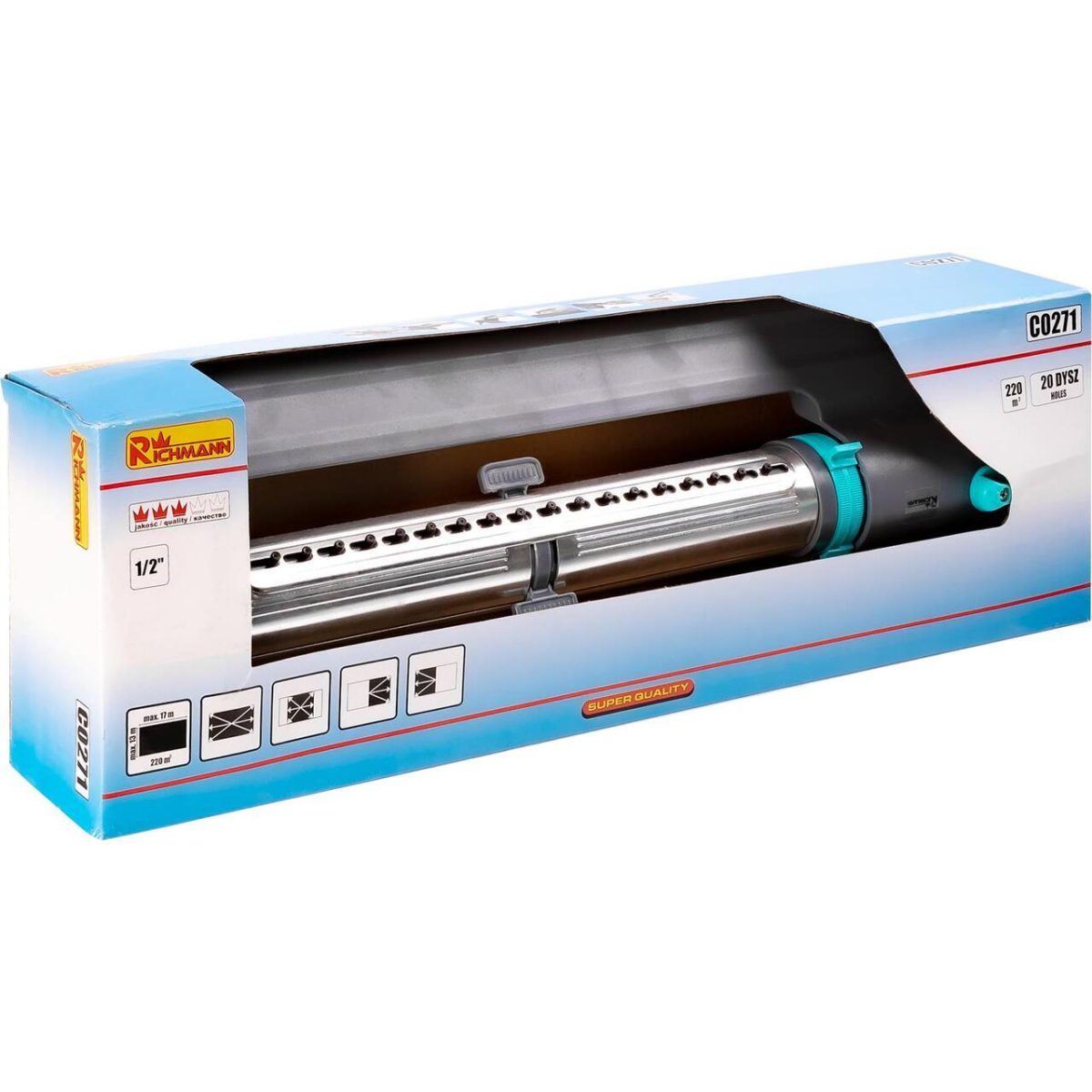 Aspersor Oscilant, Cu 20 Duze, 220 Mp, Richmann