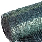 Plasa de umbrire, HDPE, 80 g/mp, grad de umbrire 80%, verde, 50x1.8 m - imagine 8