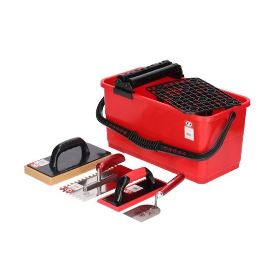 Set aplicare si spalare chit de rosturi cu galeata