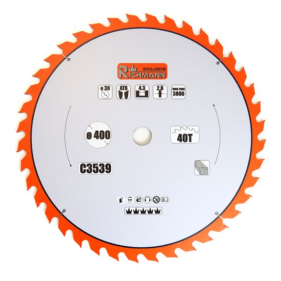 Disc circular vidia pentru lemn