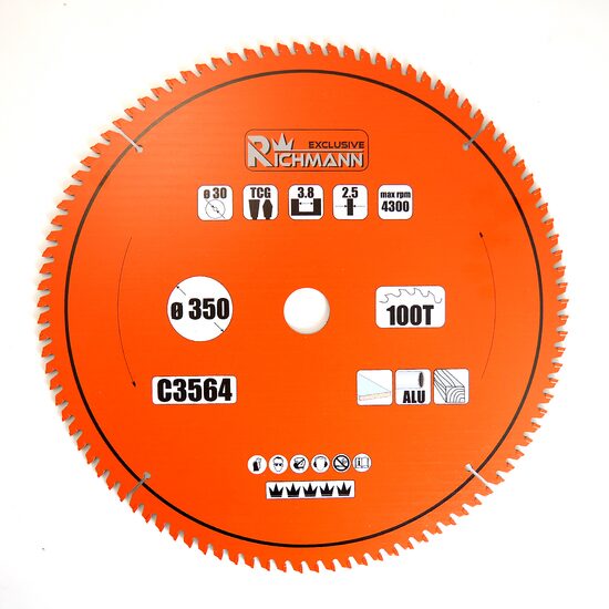 Disc circular vidia Multimaterial pentru aluminiu