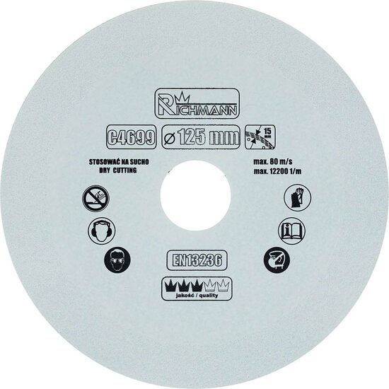 Disc diamantat pentru sticla