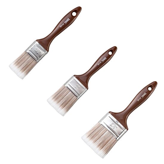 Set 3 pensule vopsele pentru lemn