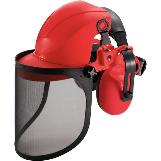 Casca protectie cu viziera si antifoane