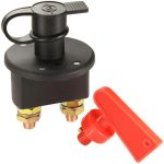 Intrerupator "Contact General" dimensiune MICA pentru Autoutilitara, 12V - 24V, cu cheie din plastic - imagine 4