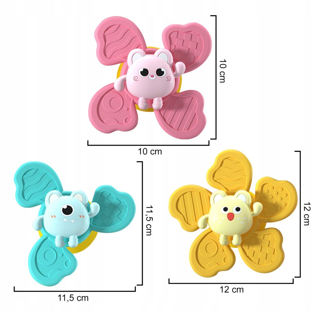 4609debc56a83e45eaa73b457e3098a1-1000x1000-2-1.jpg Set 3 jucarii interactive, model "FIDGET SPINNER J001" pentru copii sau bebelusi - imagine 3