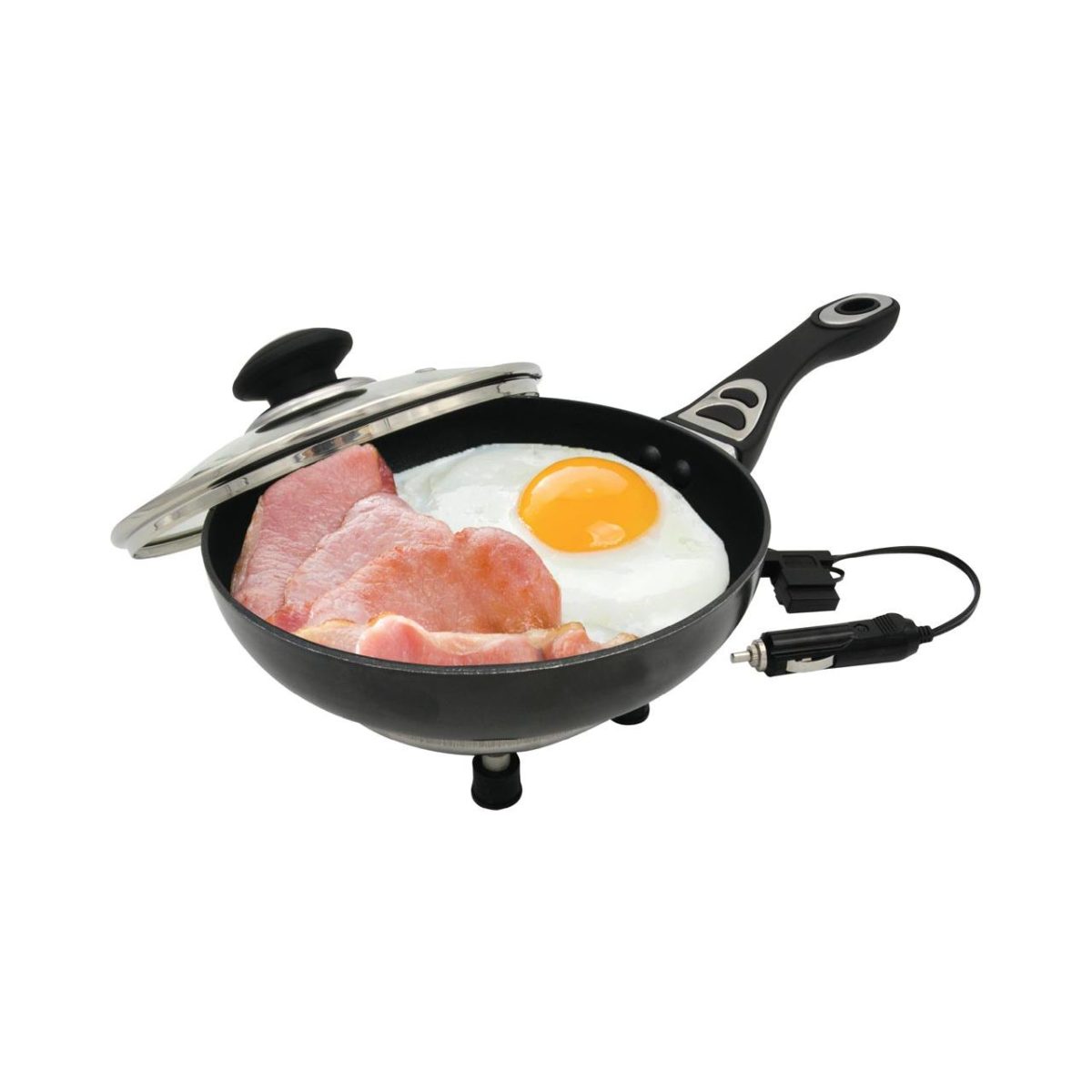 Tigaie Electrica Cu Capac Pentru Camion 20Cm X 4Cm 150W 12V