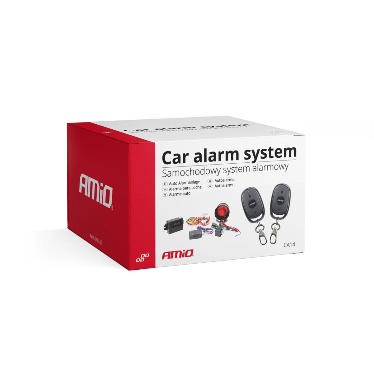 Sistem Alarma Auto Premium Ca14 Cu 2 Telecomenzi