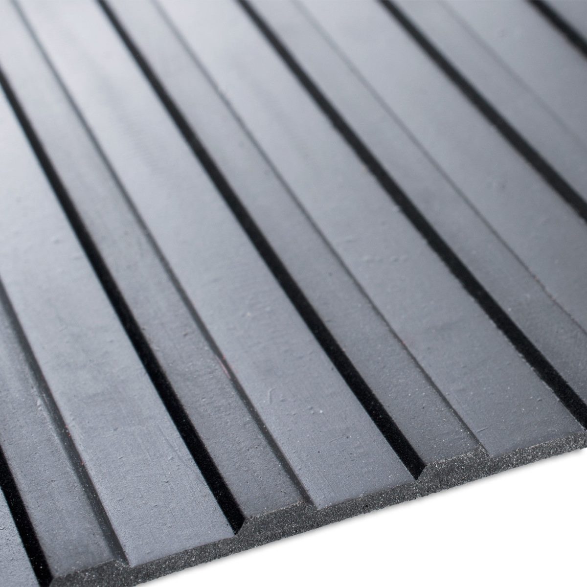 Covor Antiderapant Din Cauciuc, Linoleum Din Cauciuc Pentru Protectie Podea Auto - Model Striatii Mari
