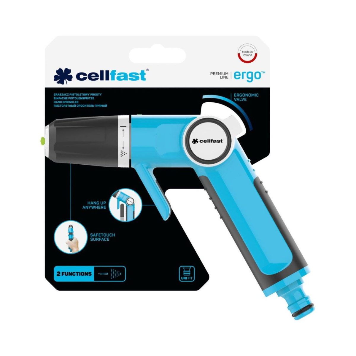 Pistol Stropit Gradina, Profesional, 2 Moduri, Ergo, Cellfast