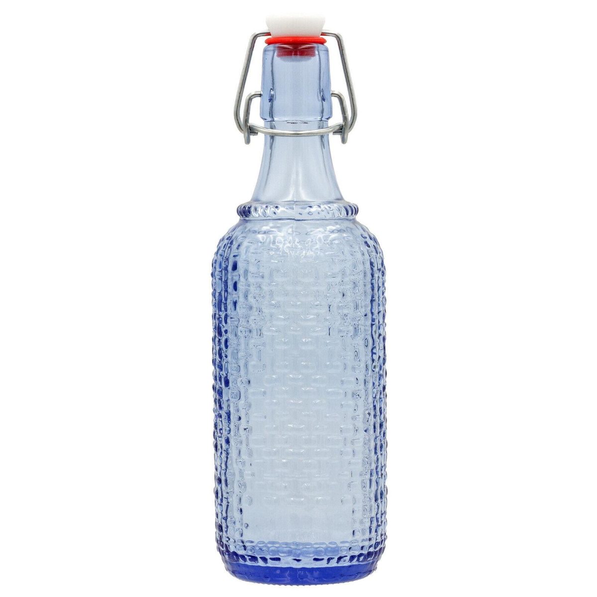 Set 12 Sticle Culoare Albastru Transparent, Volum 0,5L - Imagine 5
