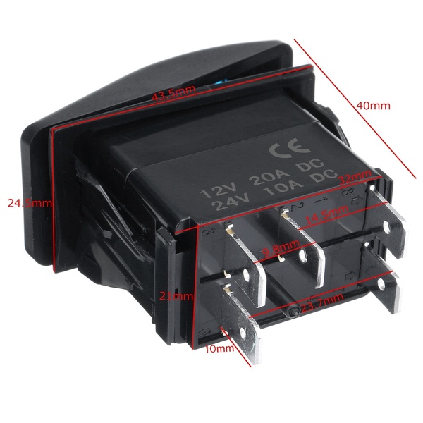 Intrerupator ”Roof Lights” Pentru Off-Road, Atv, Ssv, Quad