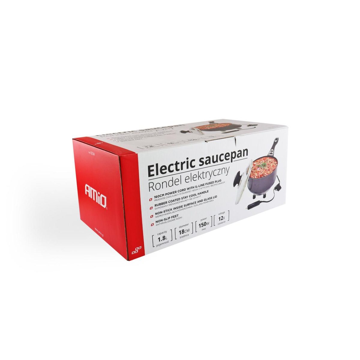 Cratita Electrica Cu Capac Pentru Camion 18Cm X 8Cm 250W 24V