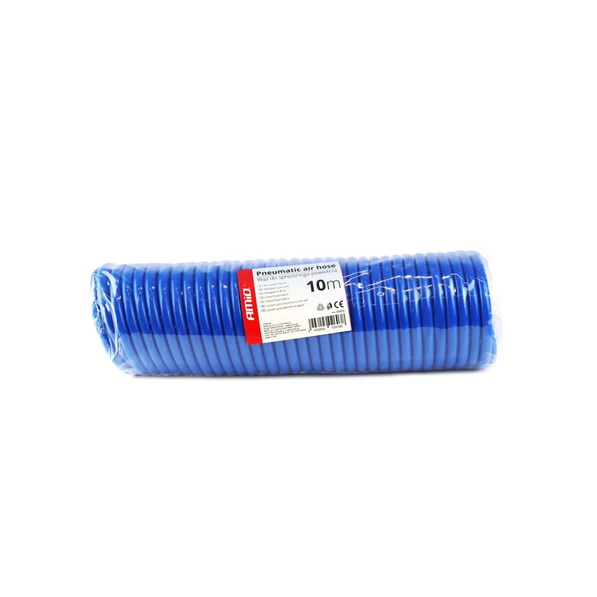 Furtun Spiralat Pentru Aer Comprimat Din Pe, 5 X 8Mm, Lungime 10M, Pt-04