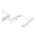 Adaptor bricheta auto tripla 12/24V, iluminata LED, cu intrerupator individual si 1 port USB, 5V, 2.1A - imagine 5