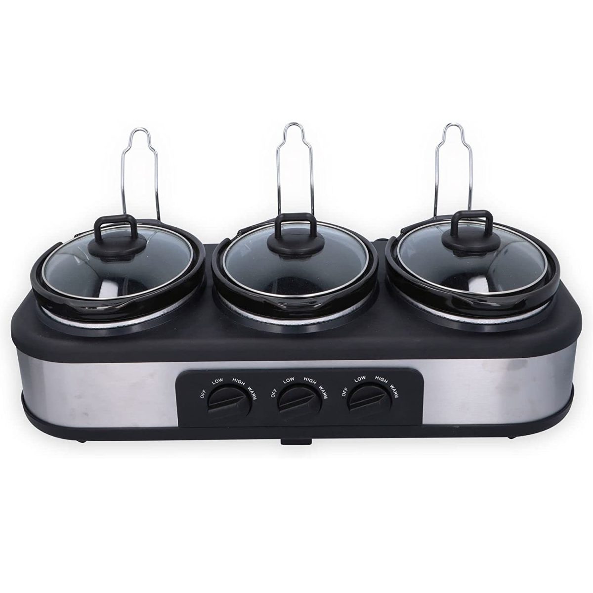 Aparat De Gatit Cu 3 Boluri De 1,3L Cu Gatire Lenta &Quot;Dunlop Slow Cooker Xl&Quot;