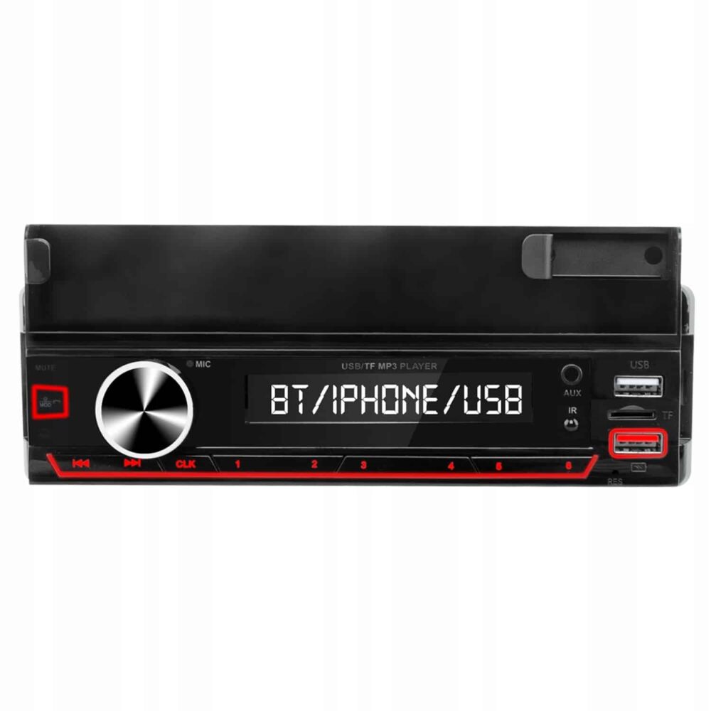 683763fa699be2dcf87b2dab0ba42b81-1000x1000-4.jpg Player Auto RGB, 4 x 50W, model XBASS 7011X, cu Suport Telefon, Telecomanda pe volan, Bluetooth, Radio, MP3, AUX, Card - imagine 8