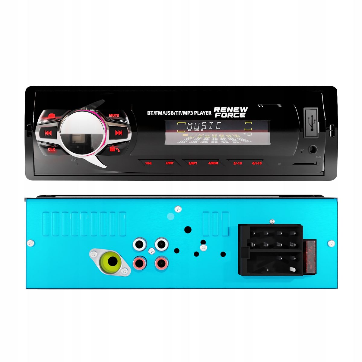 Player Auto Dimensiune 1Din, 4 X 50W, Model 7011A, Cu Radio, Mp3, Aux, Card, Telecomanda