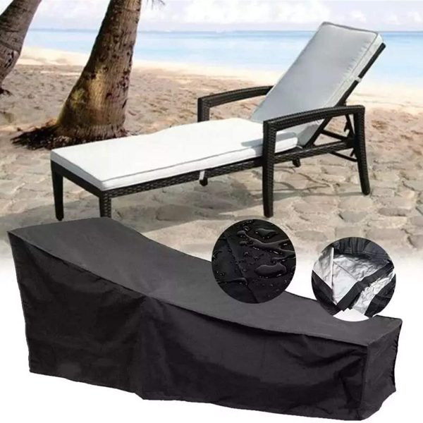 Husa impermeabila pentru sezlong gradina, 210 x 80 cm