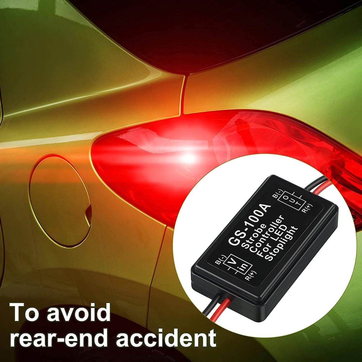 Modul Strobo Flash Pentru Lampa Stop Frana, Alimentare 12V - 24V, Auto, Moto, Camion