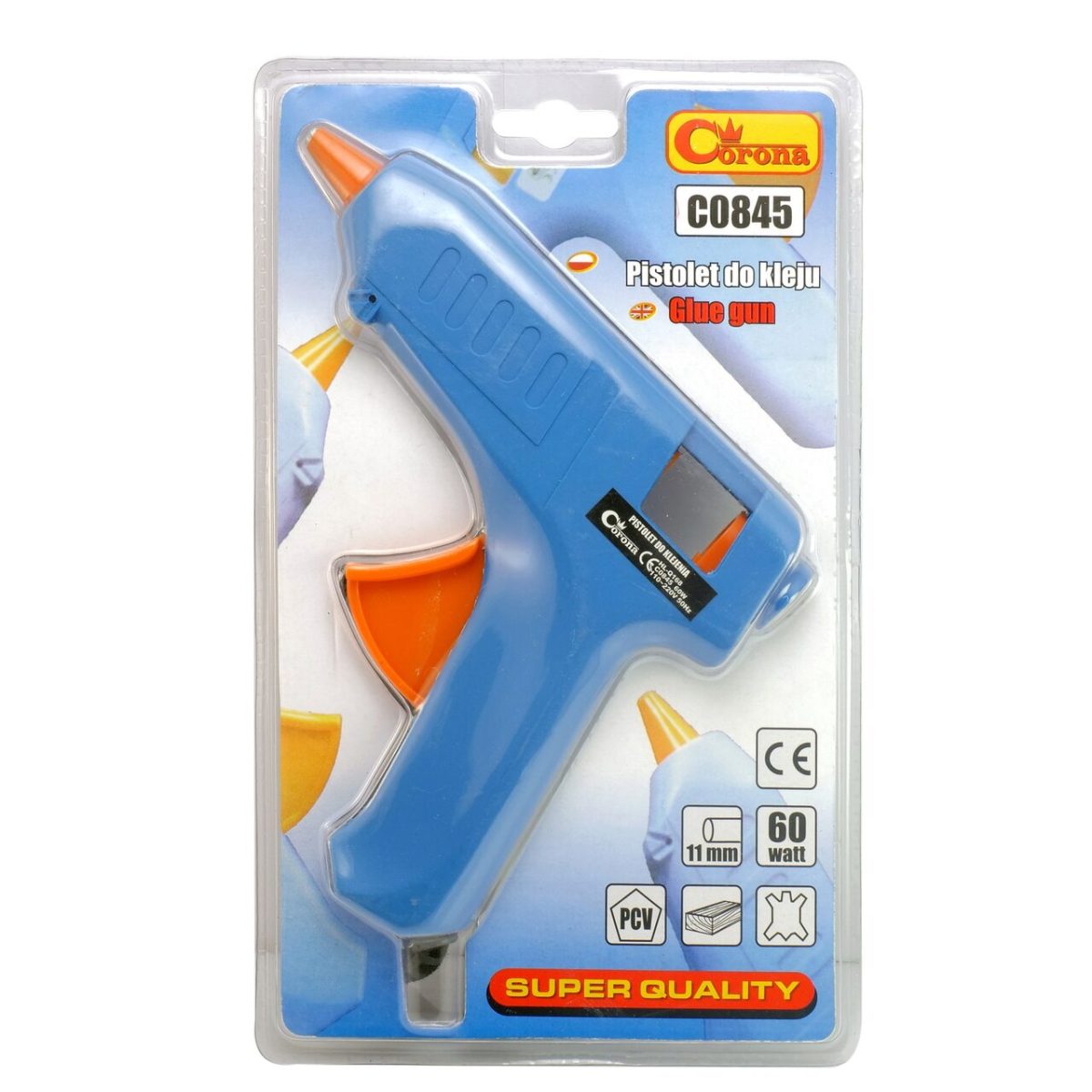 Pistol De Lipit Cu Baton Silicon, 60 W, Richmann