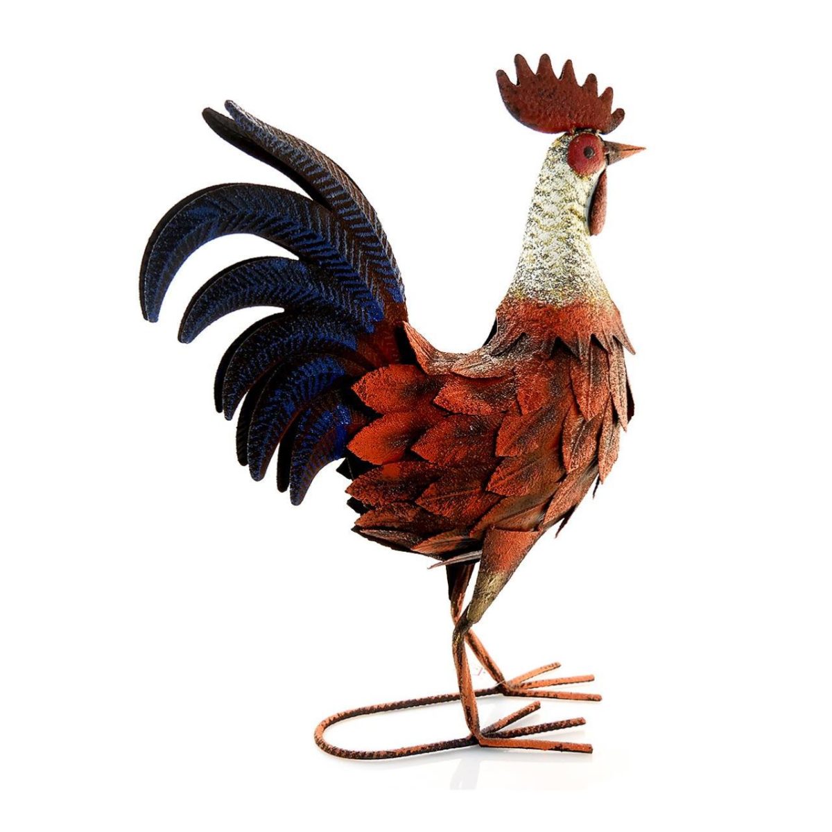 Decoratiune Gradina, Metalica, Cocos, 37.5X17X51 Cm