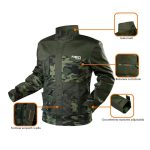 Geaca de lucru, camuflaj, model Camo, marimea XL/54, NEO - imagine 12