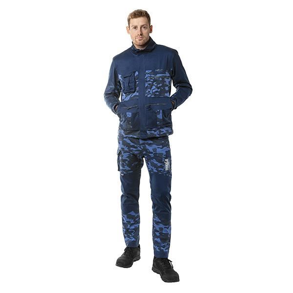 Pantaloni De Lucru, Model Camo Navy, Marimea Xxl/56, Neo