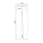Pantaloni de lucru cu pieptar, salopeta, model Camo Navy, marimea L/52, NEO - imagine 8