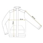 Hanorac tricotat intarit cu tesatura softshell, model Outdoor, marimea L/52, NEO - imagine 5