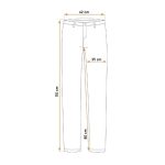 Pantaloni de lucru, reflectorizanti, impermeabili, galben, model Visibility, marimea M/50, NEO - imagine 7