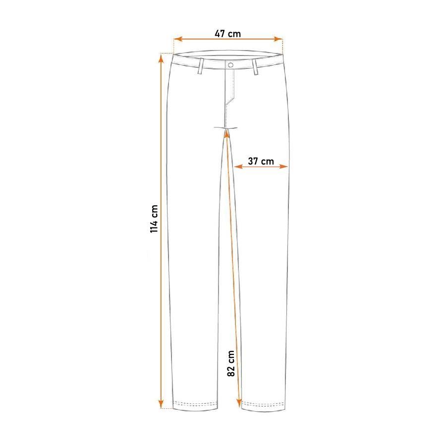 81-750-XL-01_square Pantaloni De Lucru, Reflectorizanti, Impermeabili, Galben, Model Visibility, Marimea Xl/56, Neo - Imagine 7