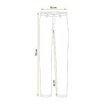Pantaloni de lucru cu pieptar, salopeta, reflectorizanti, impermeabili, galben, model Visibility, marimea XL/56, NEO - imagine 5