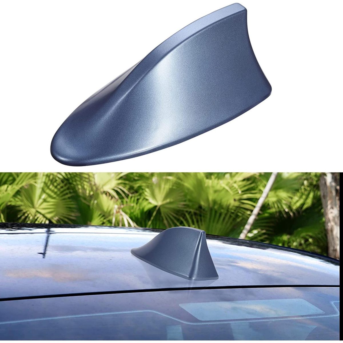 Antena Auto Activa Am - Fm Tip &Quot;Shark Tail&Quot; Culoare Albastru
