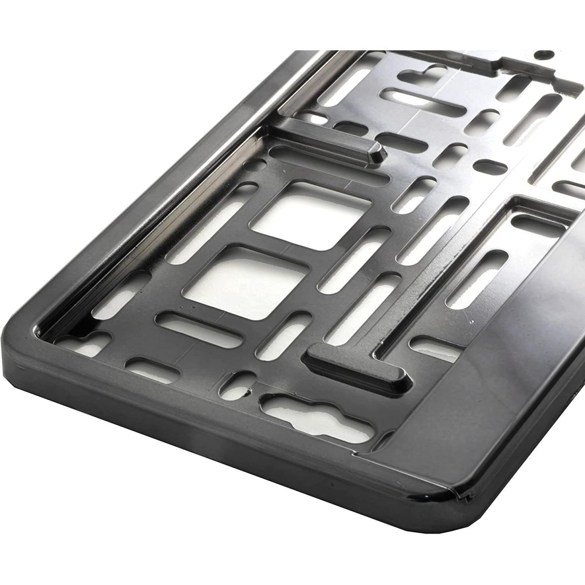 Suport Numar Inmatriculare Din Plastic, Calitate Premium, Culoare Grafit