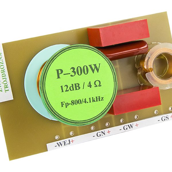 Filtru boxa, crossover cu 3 cai, 300W / 4 Ohm