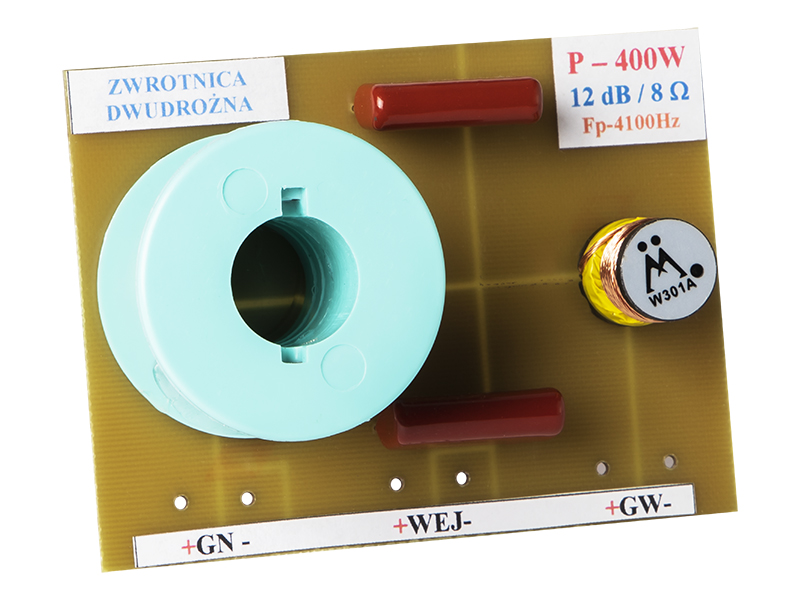 8818-3.jpg Filtru boxa, crossover cu 2 cai, 400W / 8 Ohm - imagine 1