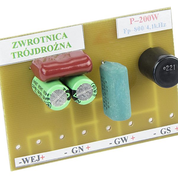 Filtru boxa, crossover cu 3 cai, 200W / 4 - 8 Ohm MINI