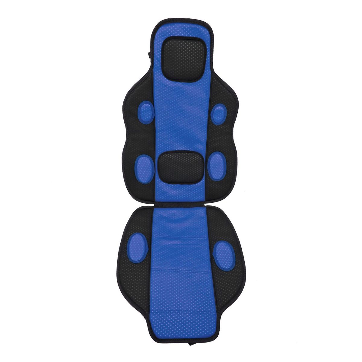 Husa Scaun Auto Model Race, Culoare Albastru/Negru