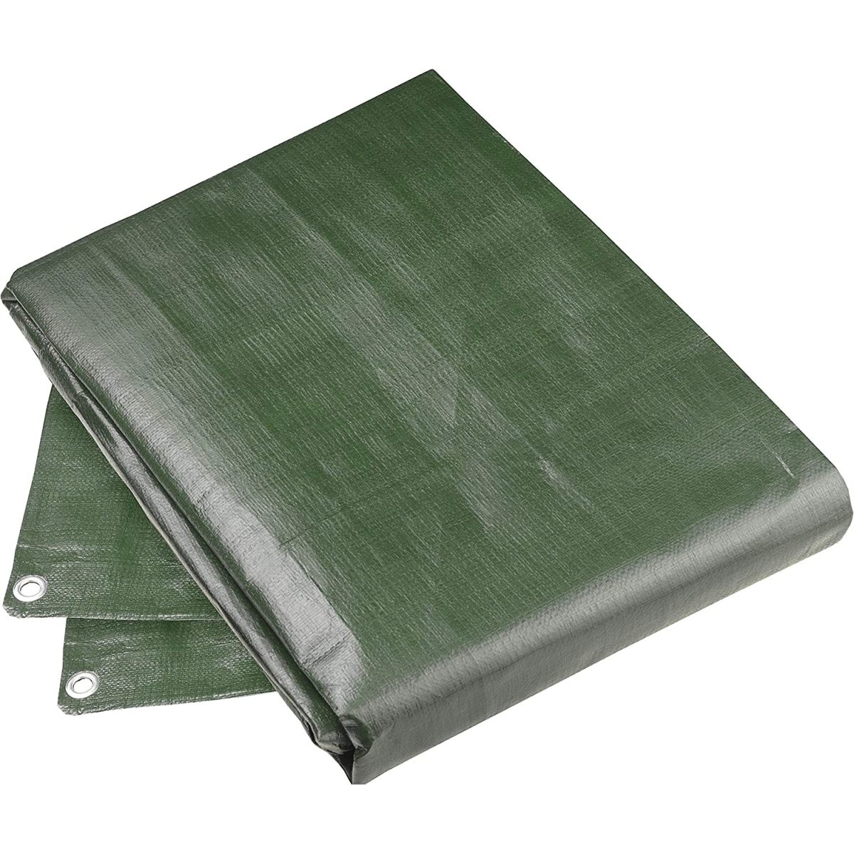 Prelata Impermeabila Cu Ochiuri Metalice De Prindere, Dimensiune 6,0M X 8,0M, Densitate 120G/M2, Culoare Verde