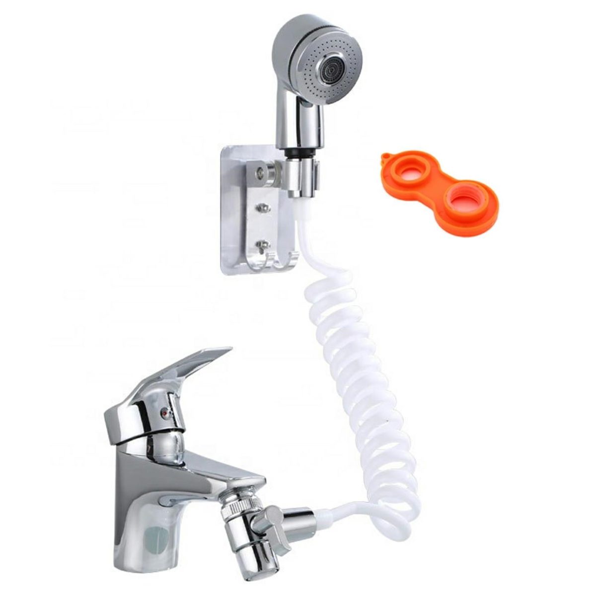 Para De Dus Cu Furtun Extensibil Pentru Chiuveta/Cada