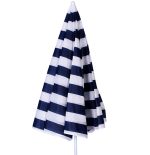 Umbrela de Plaja sau Gradina, in doua culori, model XL cu deschidere de pana la 160 cm - imagine 4