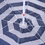 Umbrela de Plaja sau Gradina, in doua culori, model XL cu deschidere de pana la 160 cm - imagine 6