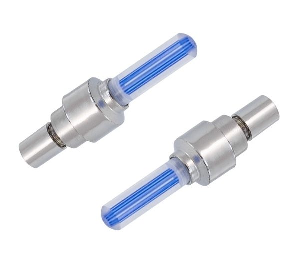 Set 2 Capace Valva cu LED Albastru, cu senzor de lumina si miscare