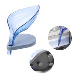 Sapuniera practica pentru baie in forma de frunza - imagine 5